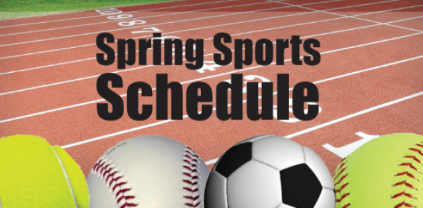 Spring Sports Practice Schedules for 3/1-3/3